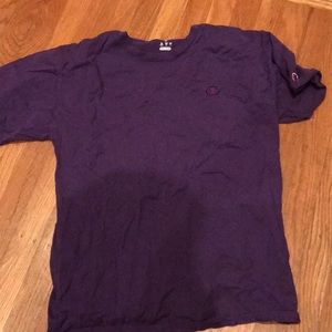 Purple champion t shirt